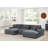 Cabbar 3-Piece Upholstered Sectional-784853347