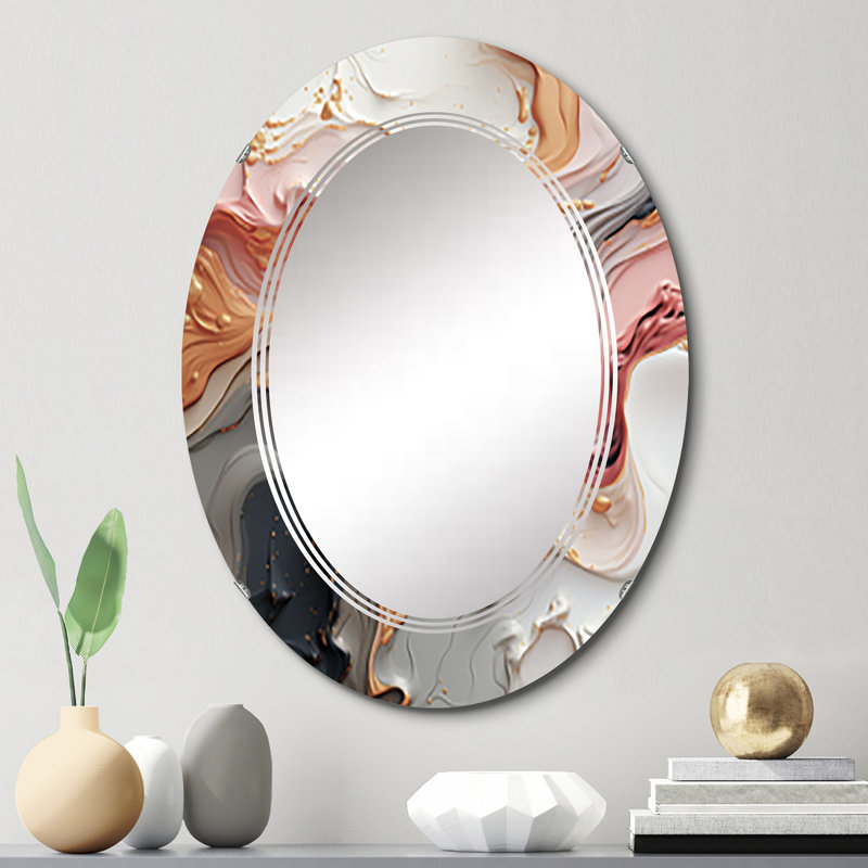 Angetenar Oval Mirror, 30" x 20"