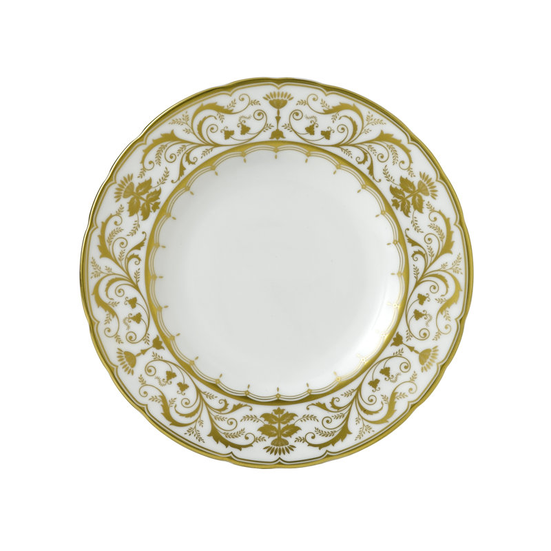 Darley Abbey 6" Bone China Bread and Butter Plate, White