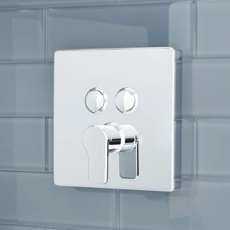 Système de douche Hibiscus Simple Select, Chrome