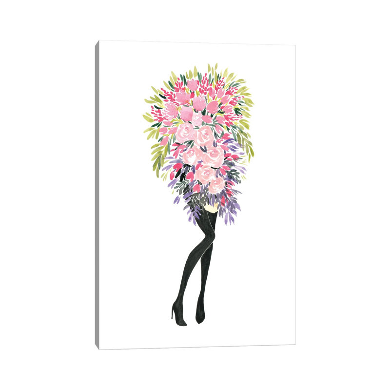 Miss Bouquet II by Blursbyai - Wrapped Canvas Gallery-Wrapped Canvas Giclée, 66.04 cm H x 45.72 cm W