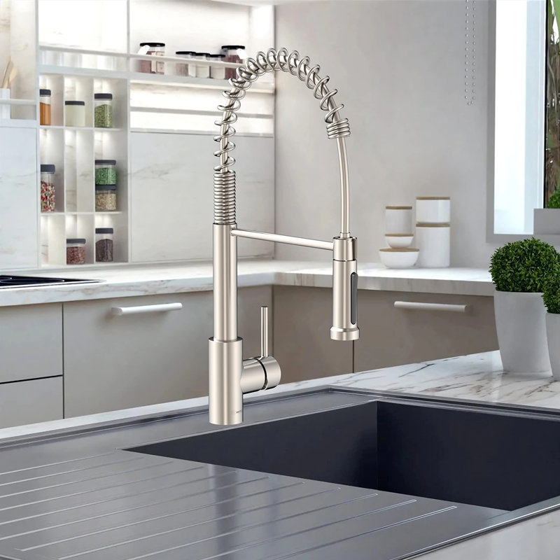 Robinet de cuisine Vetta, Nickel brossé