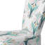 Chaise d'appoint rembourrée Green Damask
