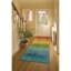 Tapis jaune / vert / bleu en laine tissé à plat à la main Wilfredo-1111932462