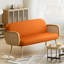 Housse pour canapé-lit réversible en tissu de polyester réversible avec fermeture à glissière 3 côtés-96484507-87758522