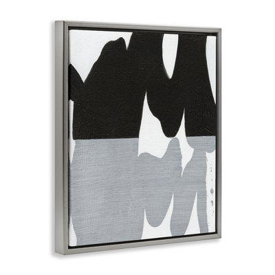 «Black Organic Form Floater» par Jodi Fuchs