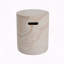 Table d'appoint durable Travertine