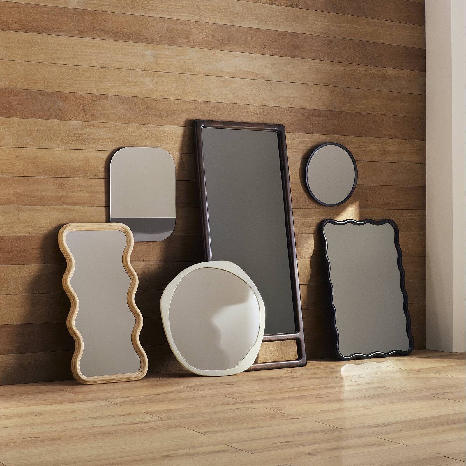 Dupont Wood Wall Mirror