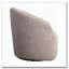 Chaise pivotante rembourrée à 360 degrés