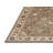 Machine Washable Persian Gray Area Rug-779011043