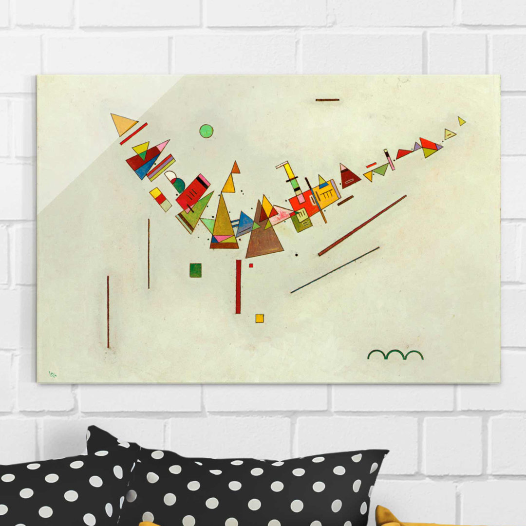 Glasbild Angular Momentum von Wassily Kandinsky