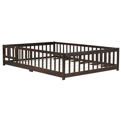 Floor Bed with Fence and Door