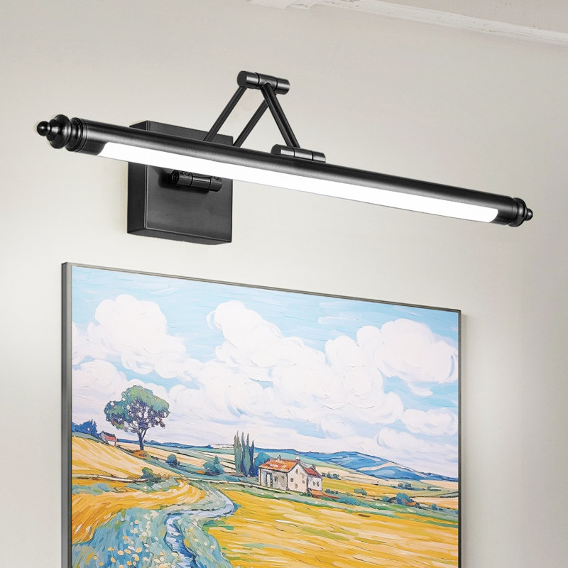 Lampe à DEL 1 lumière à intensité variable avec température de couleur réglable (3000K / 4000K / 5000K), Noir mat