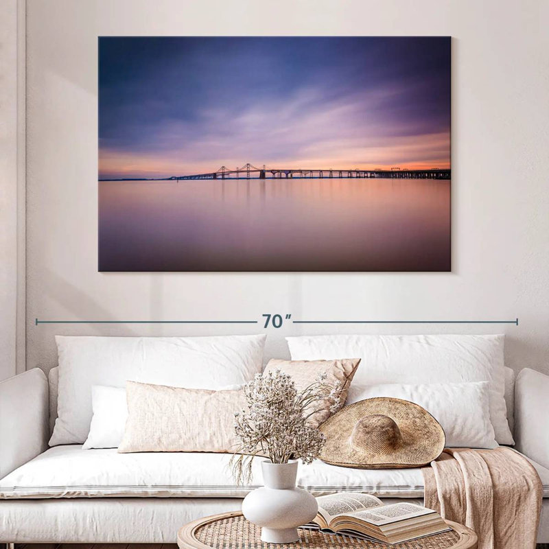 Lilie Scenic Chesapeake Bay Bridge, H 34 po x l 51 po