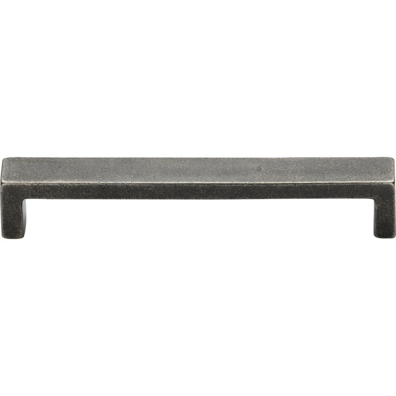 Large poignée d'armoire urbaine, Bronze blanc moyen, 8"