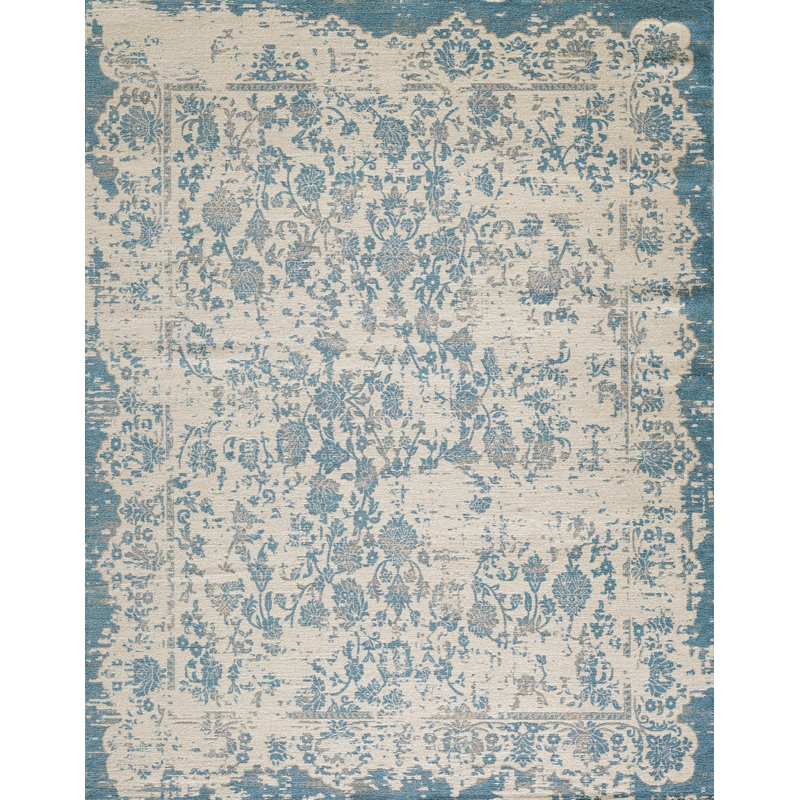 Matias Floral Indoor Rug, Rectangle 4'3" x 6'