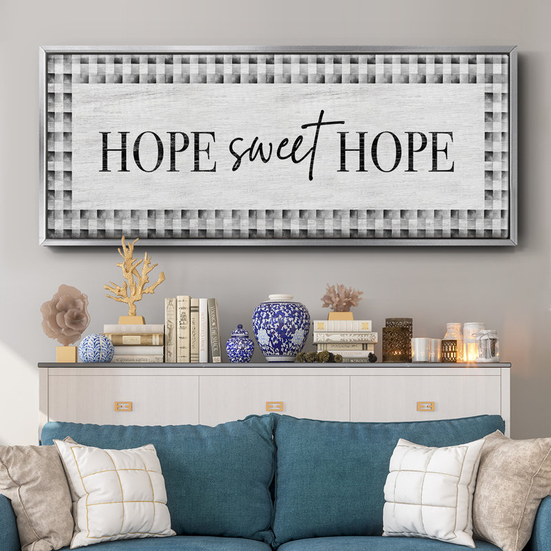 Hope Sweet Hope- Framed Canvas
