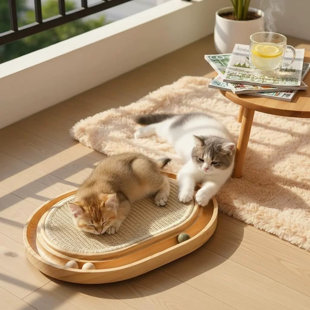 Jouet pour chat et planche à gratter