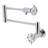 Kingston Brass Belknap Two-Handle 1-Hole Wall Mount Pot Filler Faucet-88082888