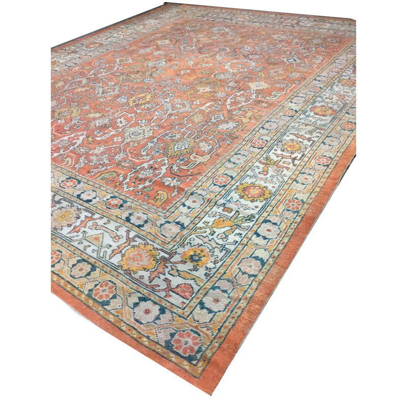 Antique One-of-a-Kind 12'2" X 15'2" Area Rug