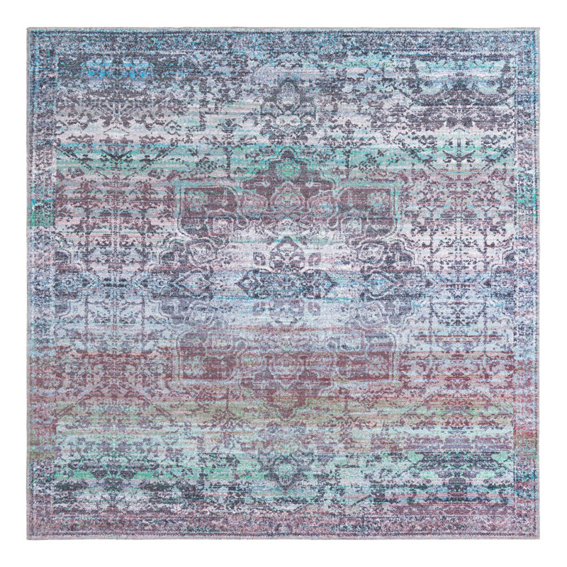 Ashington Oriental Indoor Rug, Square 7'10" x 7'10"