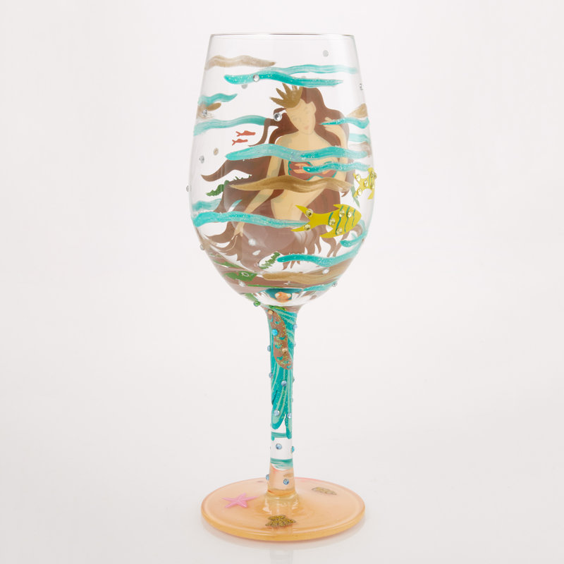 Verre à vin 15 oz Lolita Mystical Mermaid