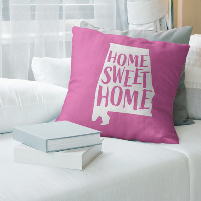Coussin Home Sweet Alabama