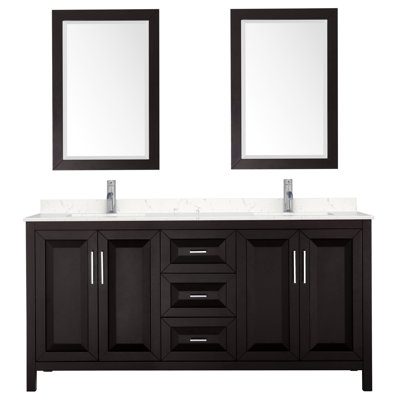 Daria 72'' W Double Vanity