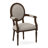 Dauphin 20'' H Beech Armchair-71069641-71069646