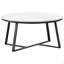 Table basse en faux marbre