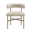 Fauteuil d'appoint en velours-164394746