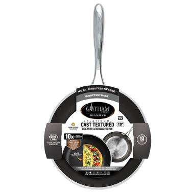 Gotham Steel Deep Square Fry Pan with Stay Cool Handle, Oven & Dishwasher Safe Size: 11 1735