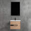 Meuble-lavabo flottant 24 po avec lavabo mural Brest Brest-2129111086