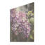 Murmures de lilas I - lilas, art mural sur bois de pin naturel-531498626