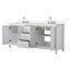 Meuble-lavabo double 80 po avec plateau en quartz Daria-100481592-100481596-100502023