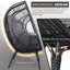 Chaise de patio en osier PE modèle 2 avec rotin et table d'appoint-1359776598-1359776596