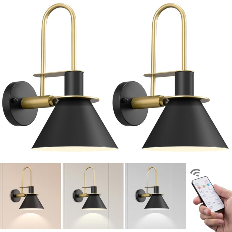 Macallan Iron Metal 2 LED lights Wall Sconces
