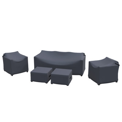 Harbin Rattan Outdoor Sofa Seating Group Cover