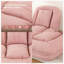 Canapé-lit rembourré pliable (rose)-1828890145