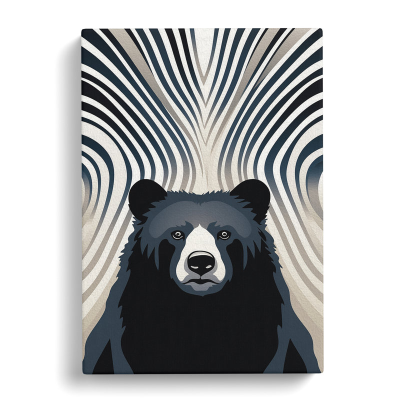 Bear No.3 - Print, 60cm H x 40cm W x 3cm D