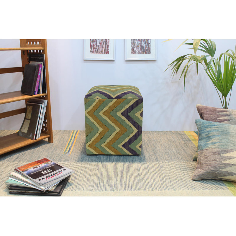 Repose-pieds cubique carré touffeté de 15 po de largeur Jordanmichael