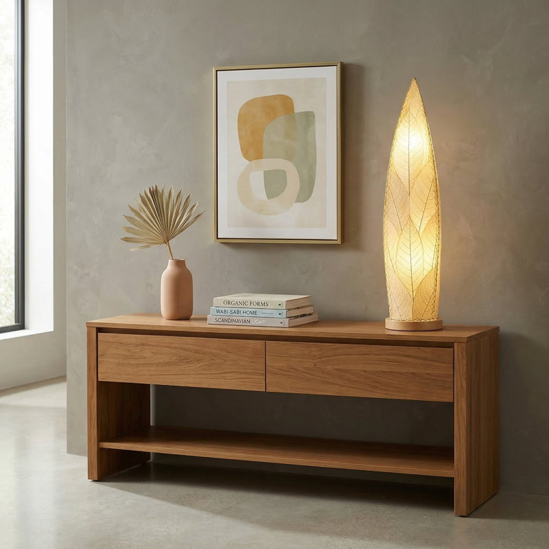  Rocket Large Lamp Natural, Cream