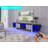 LED TV Stand With Remote Control And Multiple Modes Changing Lights, Minimalist TV Stand For Home