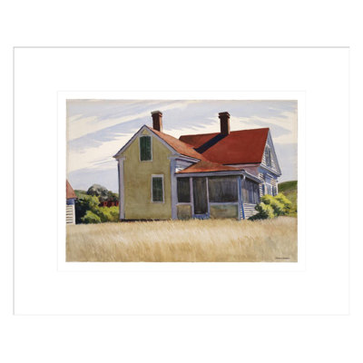 «Marshall's House» par Edward Hopper, impression giclée sur cadre