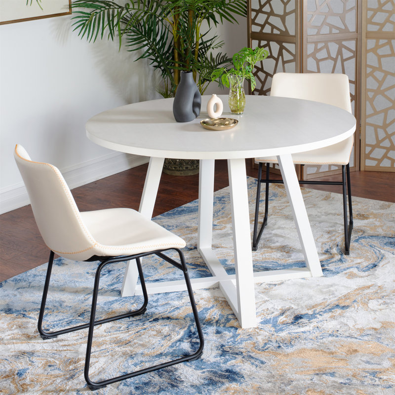 Ensemble repas rond, White/Black, 3