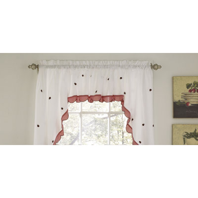 Higham Floral Swag Cafe Curtain