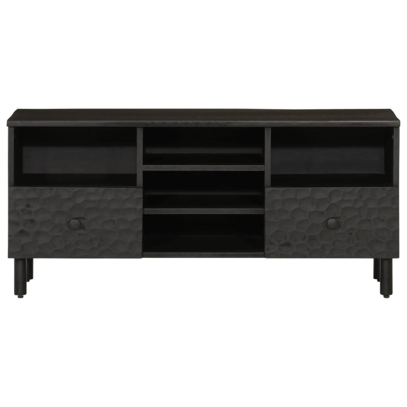 Belue Unfinished TV Stand for TVs up to 42", Black