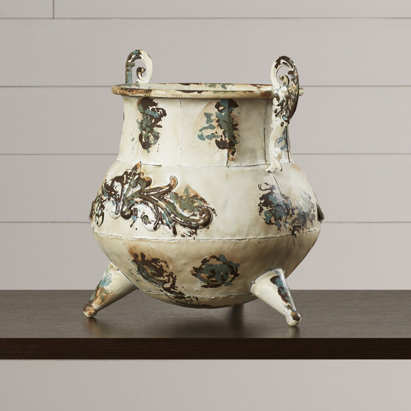 Adelia 11" Metal Table Vase