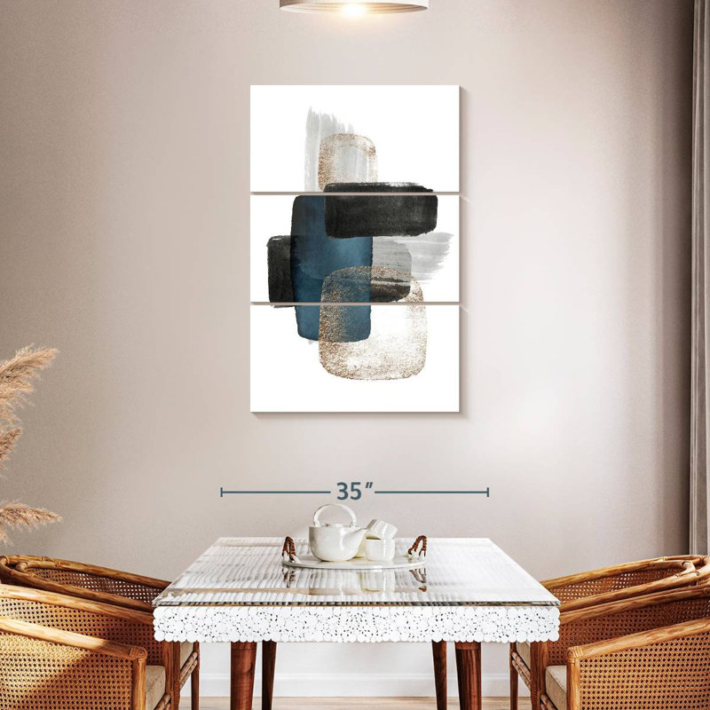 Avery Night Blue II, 45" H x 28" W