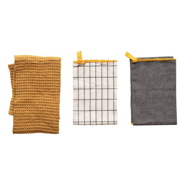 Wipe Perla Knitted Dish Cloths Cotton Set of 3